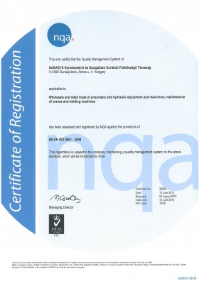 MSZ EN ISO 9001:2009